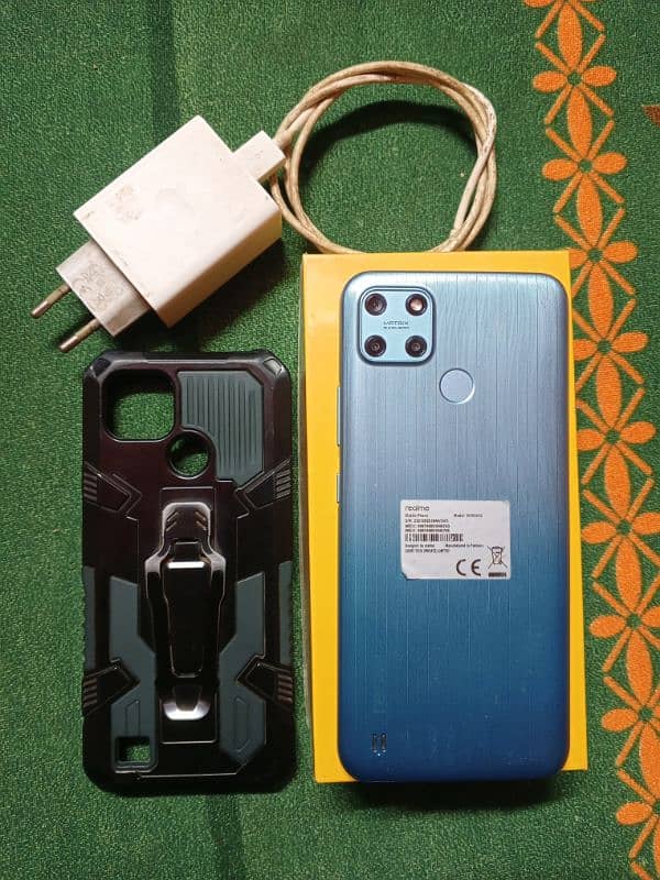 Realme C25y 4/64 with Box & Charger 0