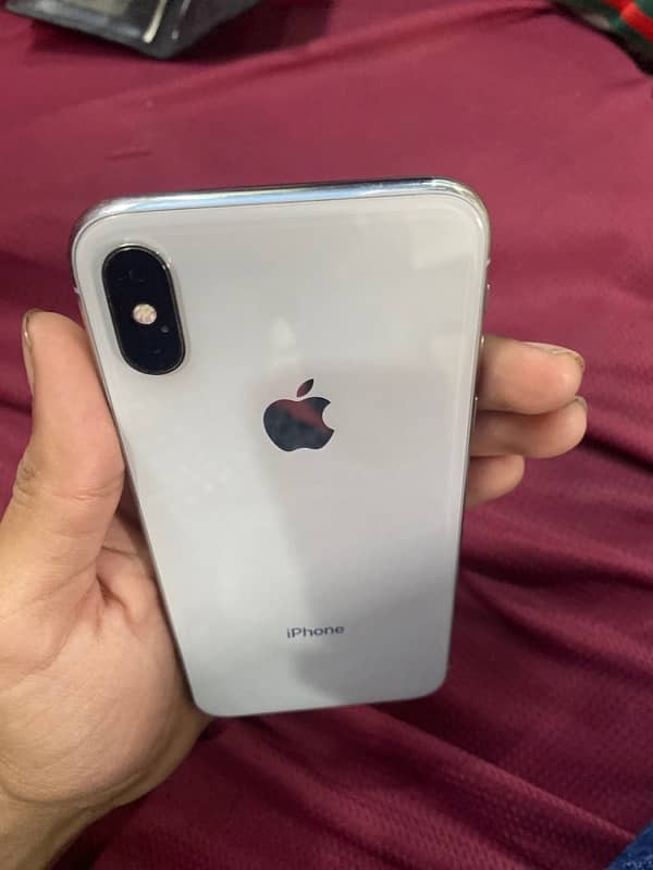 IPHONE X  PTA APPROVED 256 GB 4