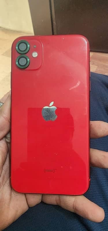 Iphone 11 red 128 PTA Approved lush condition 2