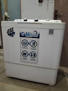 semi-automatic twin tub washing machine, model PWM-1050T.