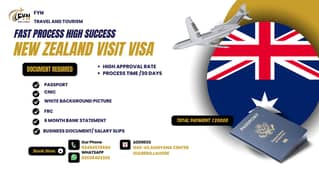 New Zealand Visit Visa – Fast Process & High Success Rate!