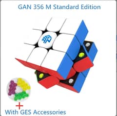 GAN356 M 3x3x3 Magnetic Magic Cube Speed GAN356M Puzzle GAN 356 M GES