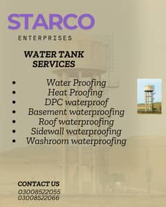 Water tank Cleaning/Water Tank leakge services