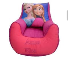 Kids upto 8 years Sofa style Bean Bags are available at wholesale