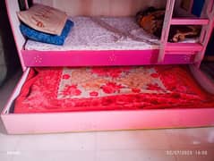 kids bunker bed with 2 mattress