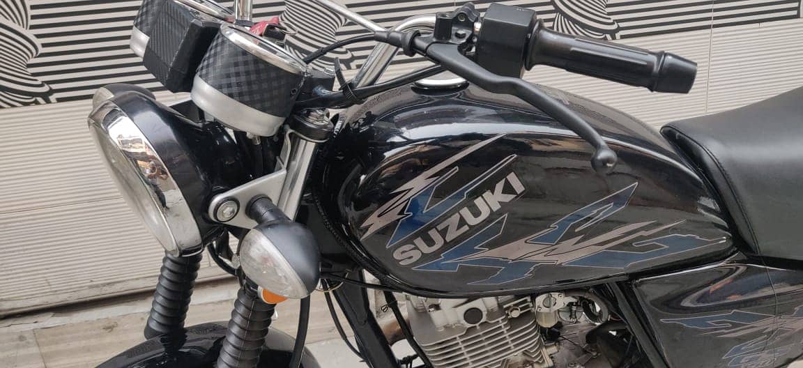 Suzuki GS 150 | Model 2021 | First Hand | First Owner | Lahore Number 0