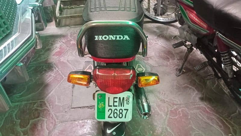 Honda CD 70 2018 all doc. clear 1