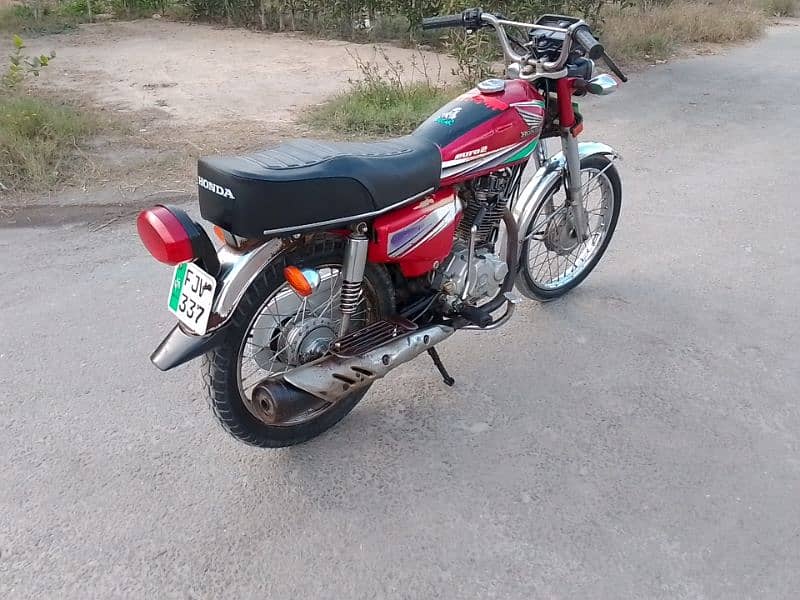 Honda CG 125 model 2014 03007242969 5