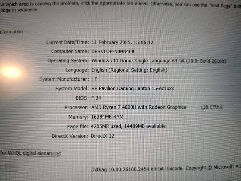 HP PAVILION GAMING LAPTOP 15 14