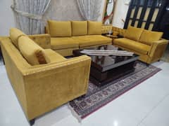 L shaped sofa set (8 seater)