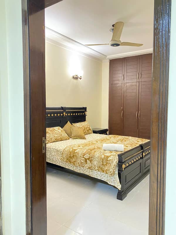 Fully Furnished 2 Beds Apartment For Rent In Ex Air Avenue DHA Phase 8 Airport Road Lahore 18