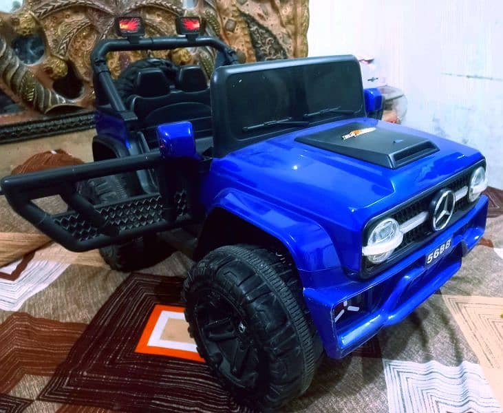 Kids jeep car self Drive or control with mobile (Bluetooth) all ok 2