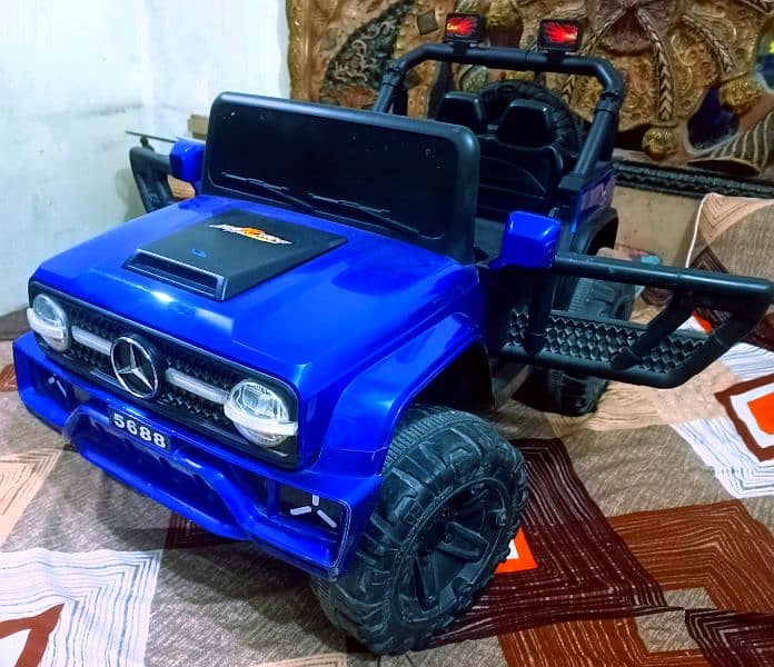 Kids jeep car self Drive or control with mobile (Bluetooth) all ok 4