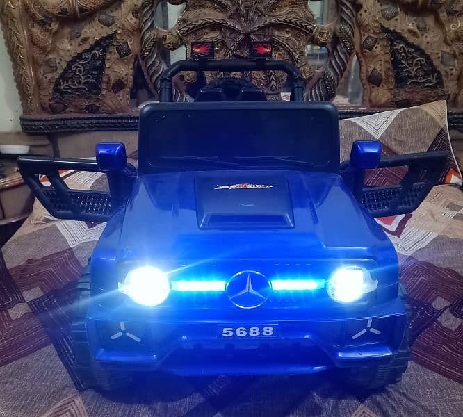 Kids jeep car self Drive or control with mobile (Bluetooth) all ok 5