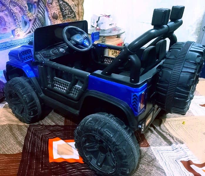 Kids jeep car self Drive or control with mobile (Bluetooth) all ok 13