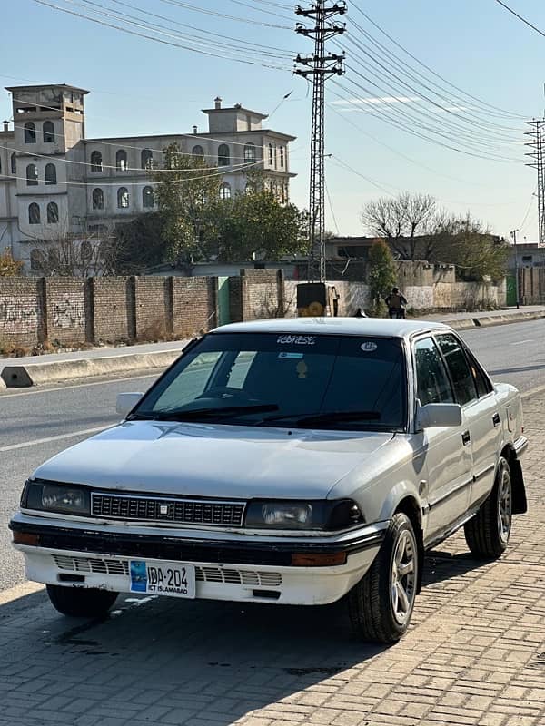 Toyota Corolla XE 1988 7