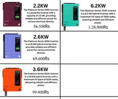 Fronus Hybrid inverters