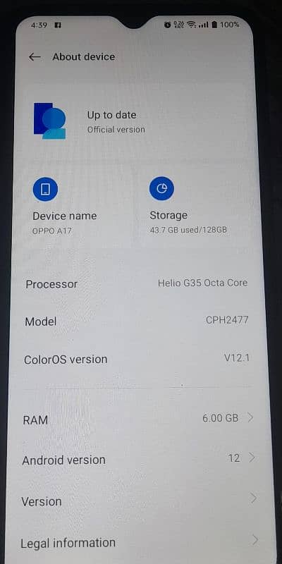 Oppo A17  (Best for normal use) 3