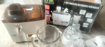 unik 3 in 1 juicer grander blander machine