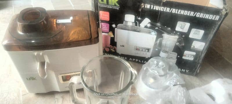 unik 3 in 1 juicer grander blander machine 0