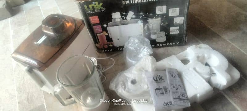 unik 3 in 1 juicer grander blander machine 3