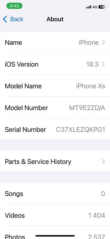 IPHONE XS 64 Gb 3