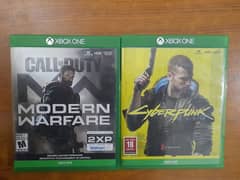 Call of Duty : Modern Warfare and Cyberpunk 2077 Xbox