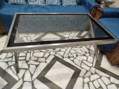 stainless steel center table