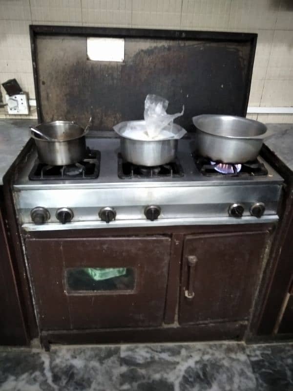 cooking range with 6 burner for sale 0