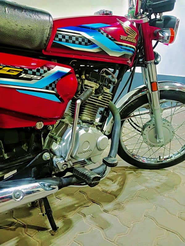 Honda 125 applied 4 8