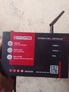 school college bell controller concted with wifi automatic