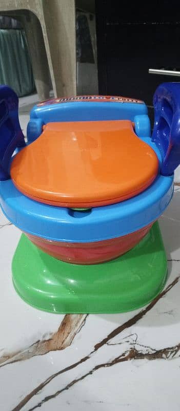 Baby potty trainer New DBA pack commode set urgent sale 1