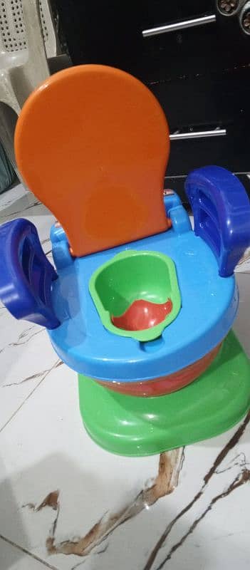 Baby potty trainer New DBA pack commode set urgent sale 3