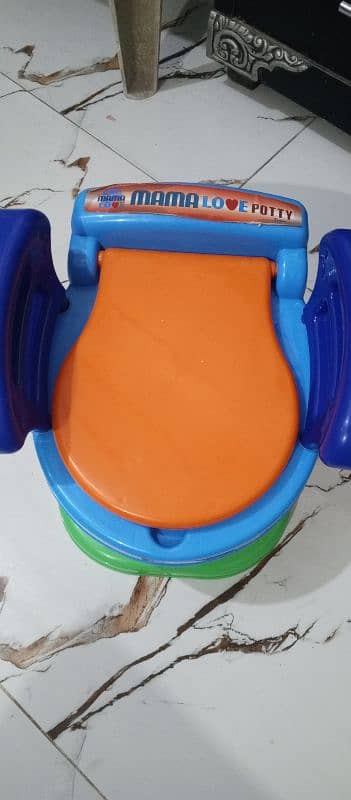 Baby potty trainer New DBA pack commode set urgent sale 5