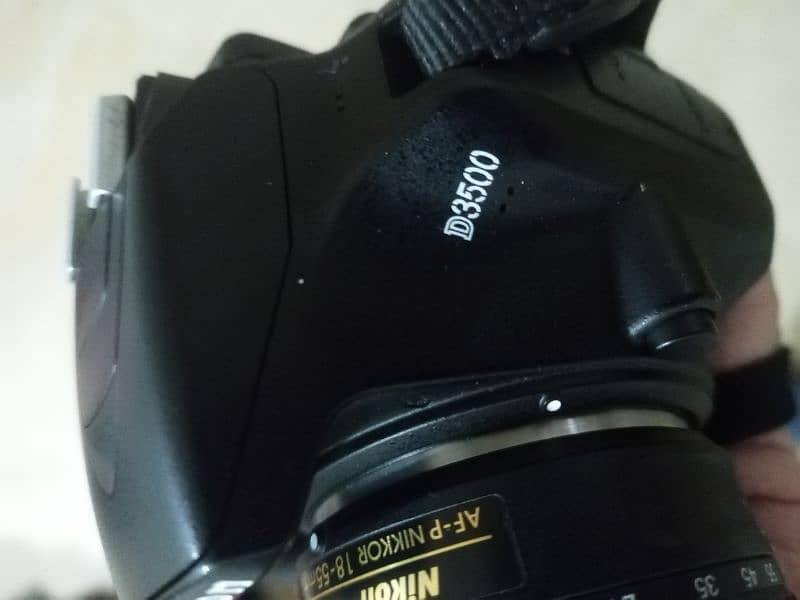 Nikon D3500 with accessories 2