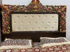 Bed in good or new condition made up with good