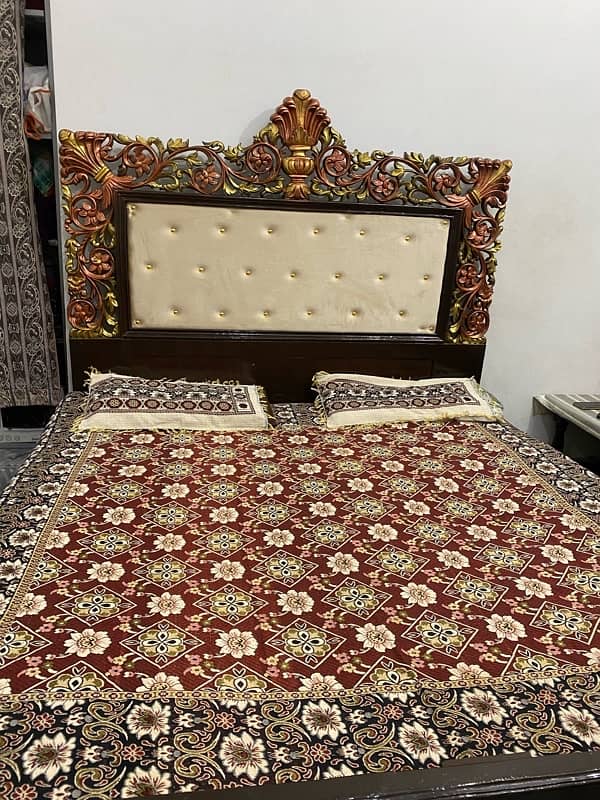 Bed in good or new condition made up with good 3