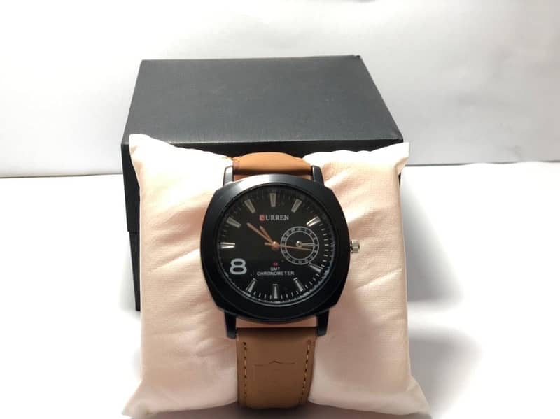 Brown Leather Watch 1