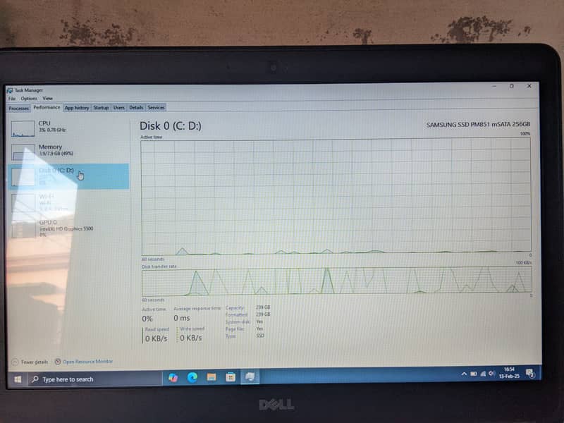 Dell Latitude E7450 - i5 5th Gen - 8GB Ram - 256 SSD Storage - Win 10 1