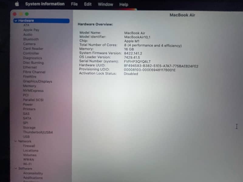 macbook air ( M1 , 2020 ) like a new 0