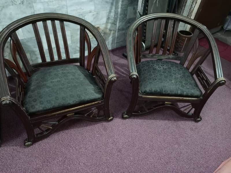 Chinese Solid Wood Sofa Set 3