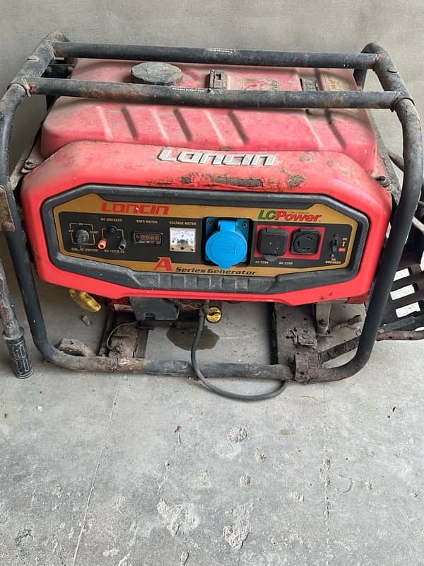 6.5 KVA Loncin Portable Generator 0