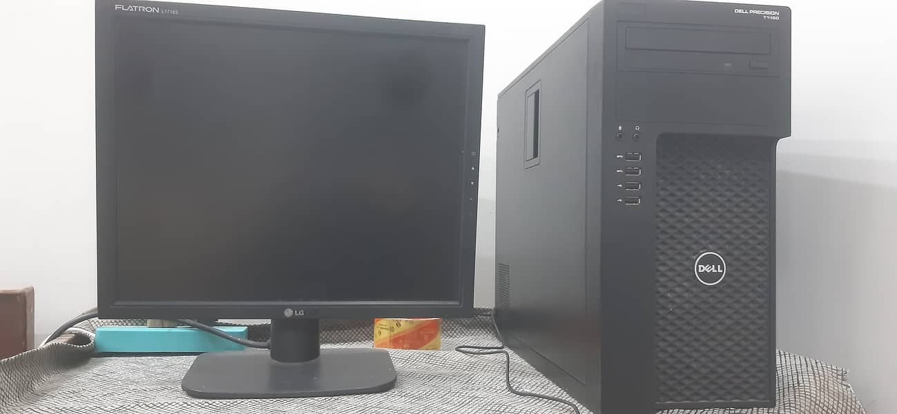 Urgent Sale! Dell Precision T1650 with Monitor 2