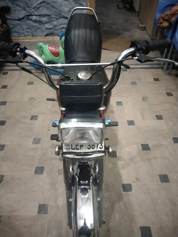 honda 70cc bike 2009 modal for sale 3