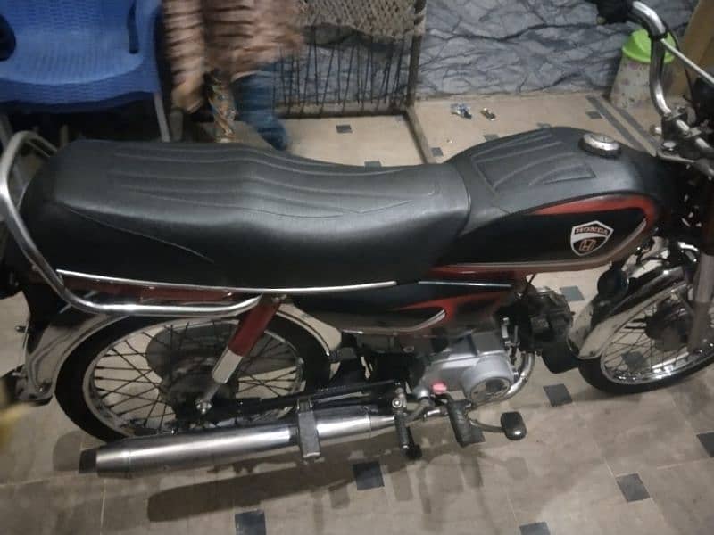 honda 70cc bike 2009 modal for sale 5