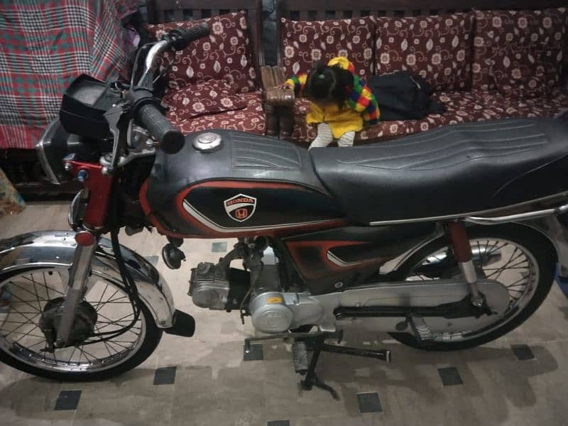 honda 70cc bike 2009 modal for sale 6