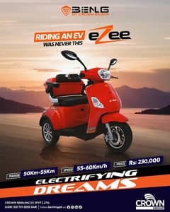 Benling Ezee 3 Wheels Electric Scooters,