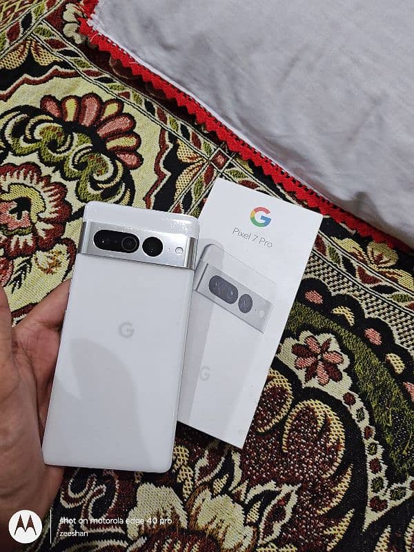 pixel 7 pro white 128gb 0