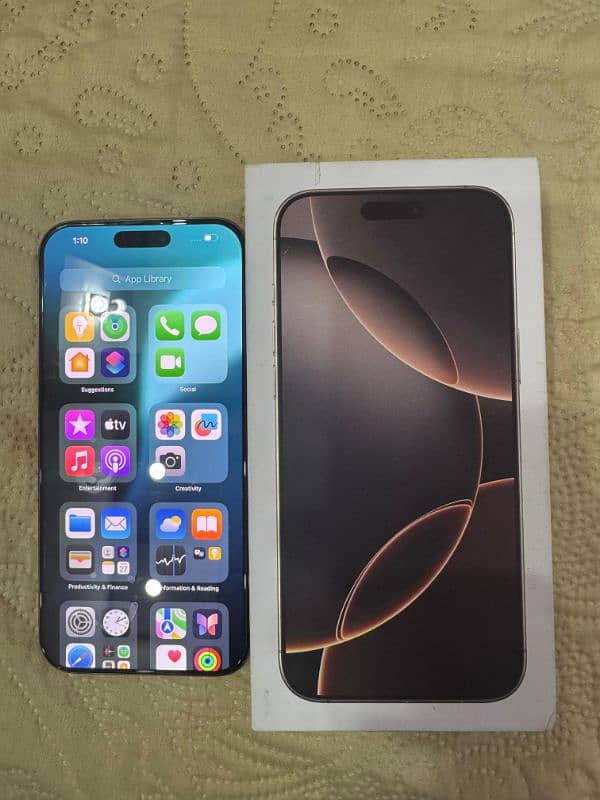 iPhone 16 Pro Max HK 256gb sims non active 3