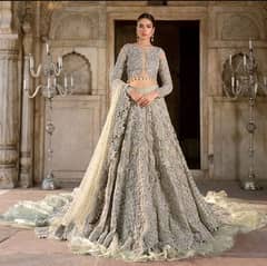 wedding dress| walima dress| walima maxi| Tail duppatta